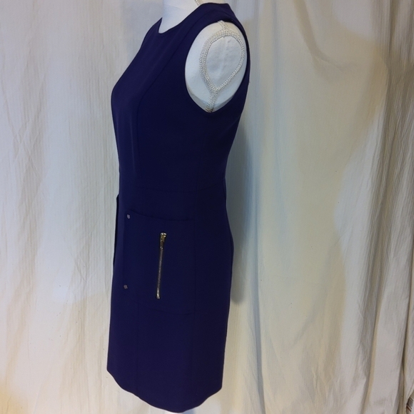 Authentic Tory Burch Petra Sheath Dress EUC and Dry Cleaned - Picture 4 of 16